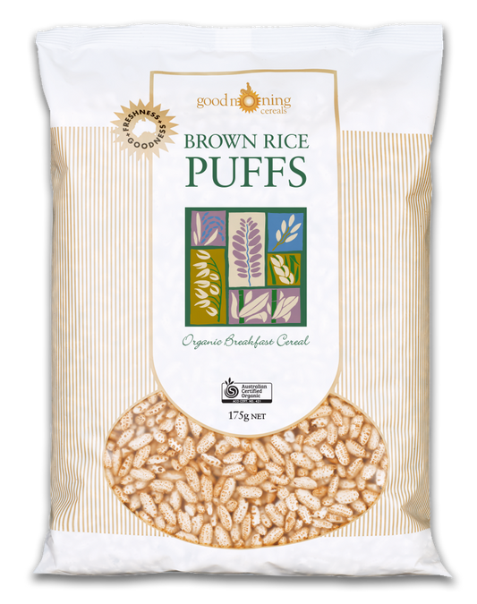 GM CEREALS Brown Rice Puffs 175g