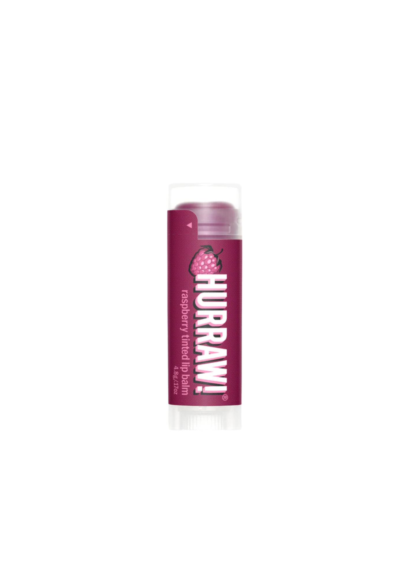 HURRAW Tinted Lip Balm Raspberry 4.3g