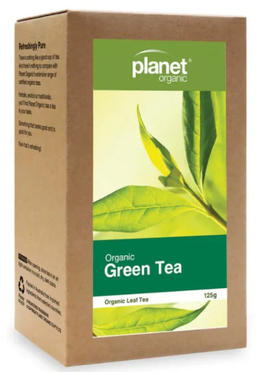 PLANET ORGANIC Green Tea L/leaf 125g