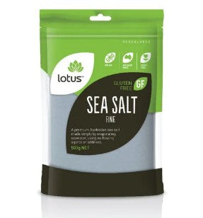 LOTUS Sea Salt Fine 500g