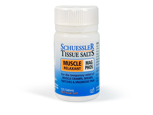 SCHUESSLER Mag Phos MUSCLE RELAXANT 125t