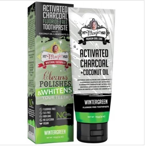 Activated Charcoal Toothpaste Wintergreen - 113g