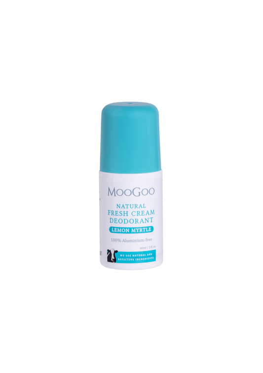 MOOGOO Fresh Cream Deodorant Lemon Myrtle 60ml