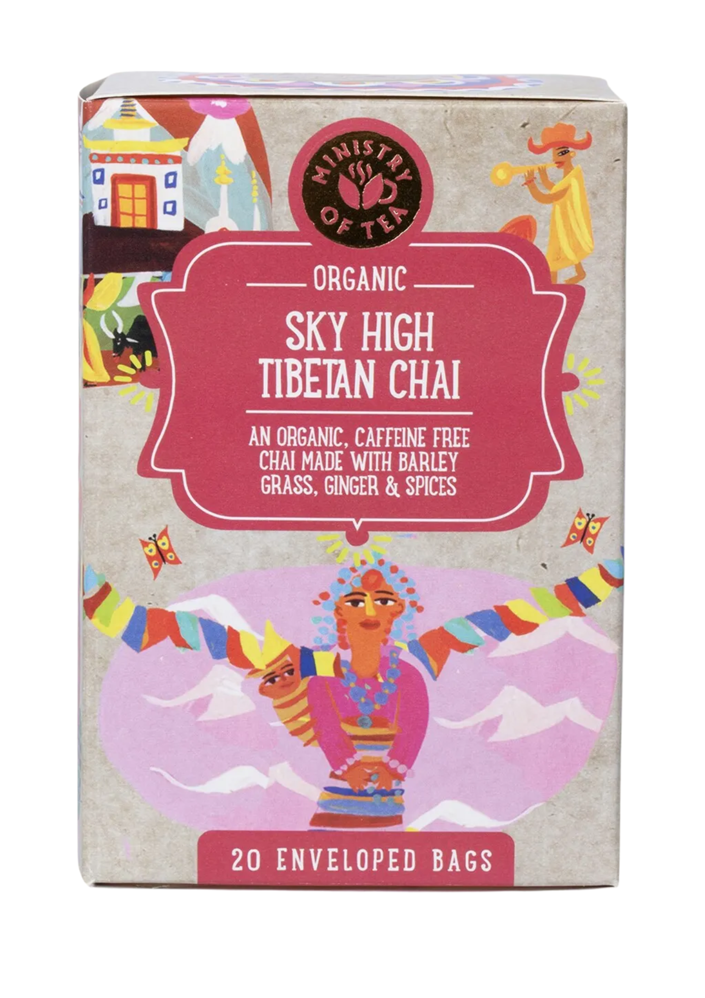 MINISTRY OF TEA Sky High Tibetan Chai 20pk