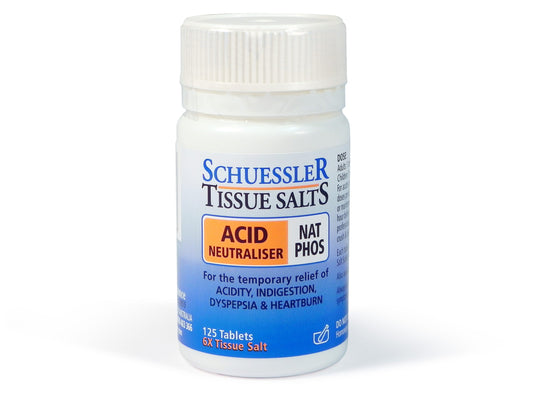 SCHUESSLER Nat Phos ACID NEUTRALISER 125t