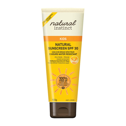 Natural Instinct Natural Sunscreen SPF 30 Kids 100g