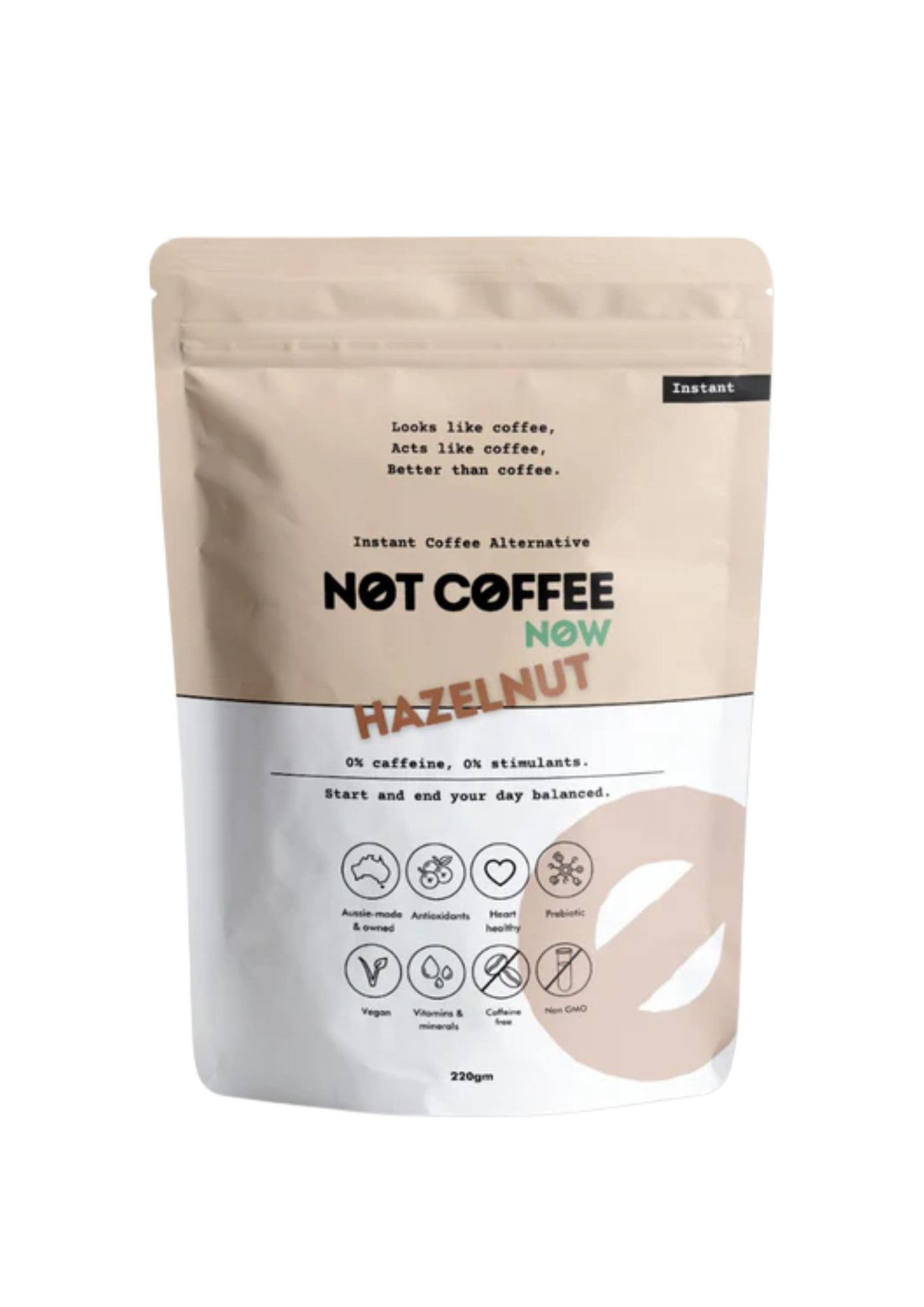 NOT COFFEE Now Hazelnut Instant 30g