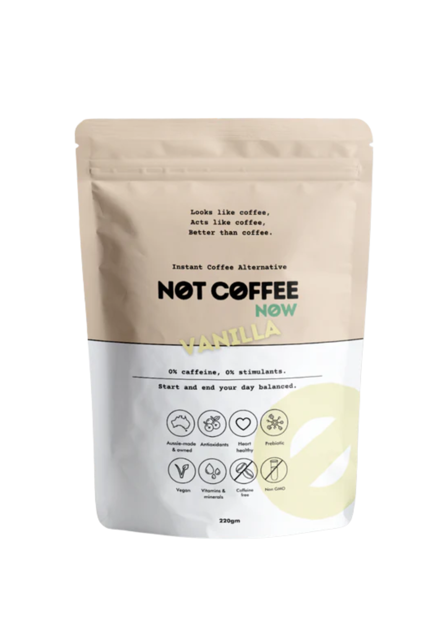 NOT COFFEE Now Vanilla Instant 30g