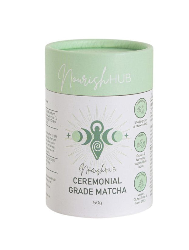 NOURISH HUB Ceremonial Grade Matcha 50g