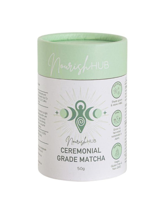 NOURISH HUB Ceremonial Grade Matcha 50g