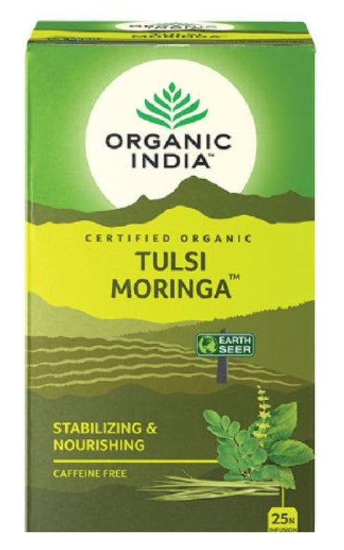 ORGANIC INDIA Tulsi Moringa tbags x25