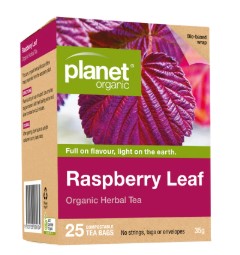 PLANET ORGANIC Raspberry Leaf T/Bags x25