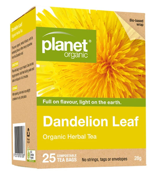 PLANET ORGANIC Dandelion Leaf tbags x25
