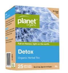 PLANET ORGANIC Detox tbags x25