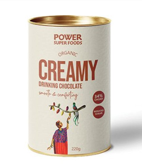 POWER SUPERFOODS Creamy Drinking Chocolate 220g