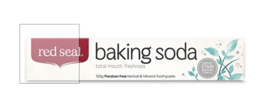 RED SEAL Toothpaste Baking Soda Fresh 100g