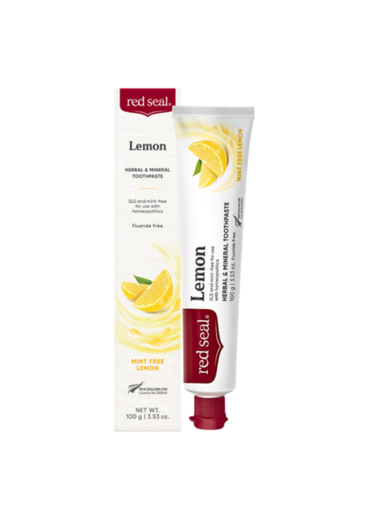 RED SEAL Toothpaste Lemon SLS Free 100g