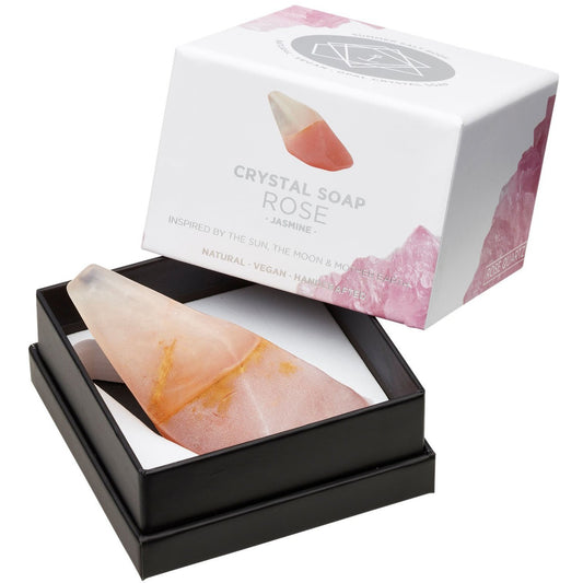 SUMMER SALT BODY Crystal Soap - Rose Quartz Jasmine