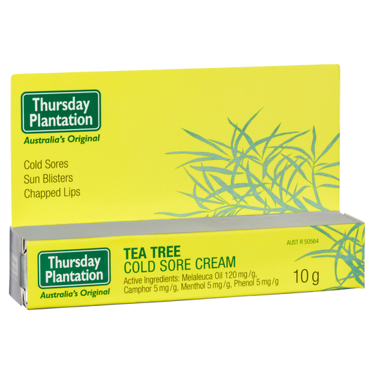 Tea Tree Cold Sore Cream 10g