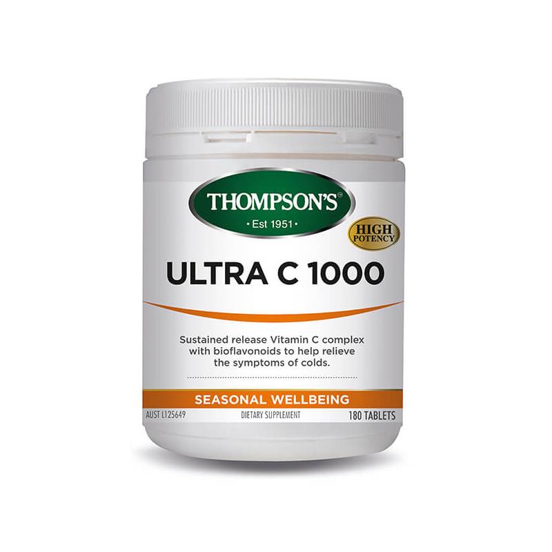 THOMPSONS Ultra C 1000mg 180t