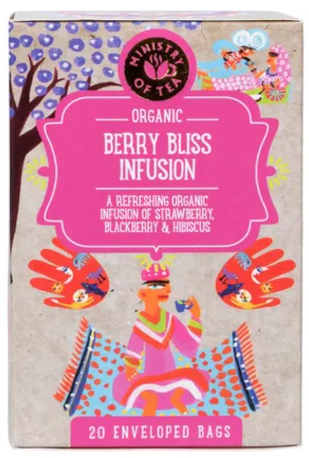 MINISTRY OF TEA Berry Bliss tbags 20pk
