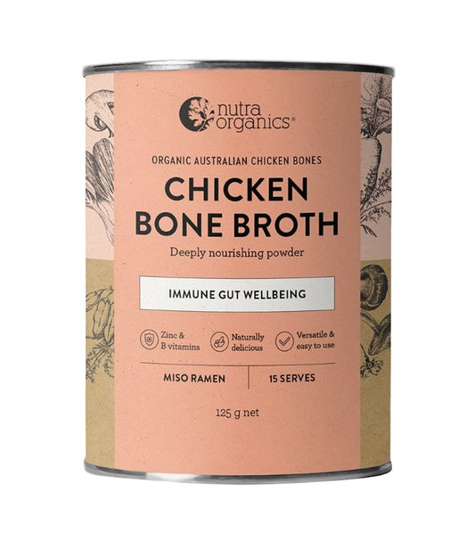 Nutra Organics Chicken Bone Broth  Miso Ramen 125g