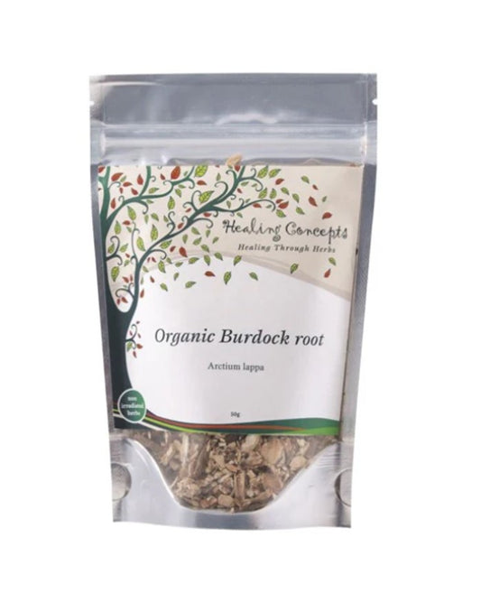 HEALING CONCEPTS Burdock Root Organic Loose Leaf 50g
