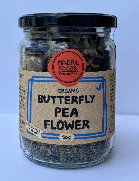 MINDFUL FOODS Butterfly Pea Flower L/leaf 50g