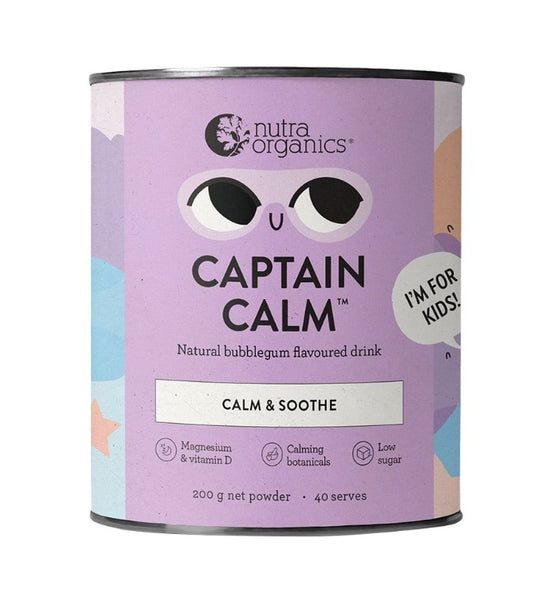 NUTRA ORGANICS Captain Calm Bubblegum 200g