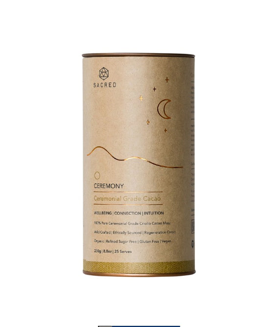 SACRED TASTE Ceremonial Grade Cacao 250g