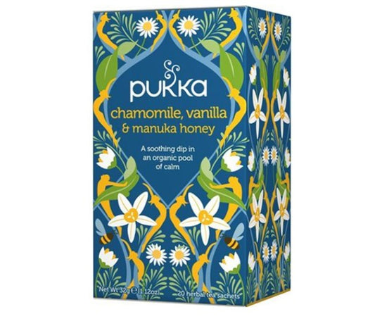 PUKKA Chamomile Vanilla & Manuka Honey tbags x20