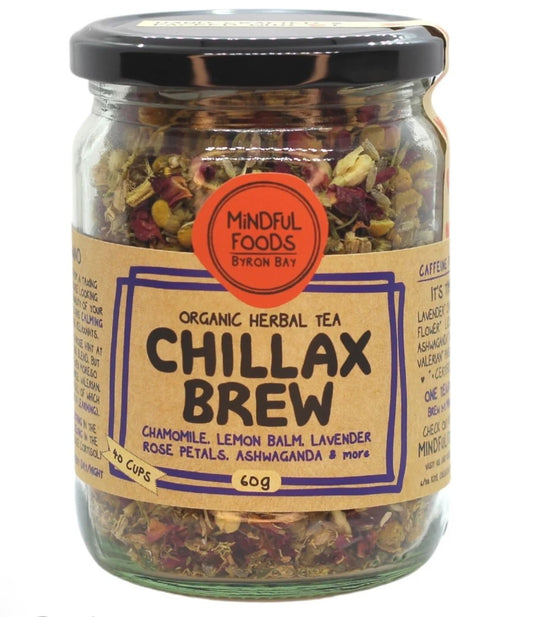 MINDFUL FOODS Chillax Brew L/leaf 60g