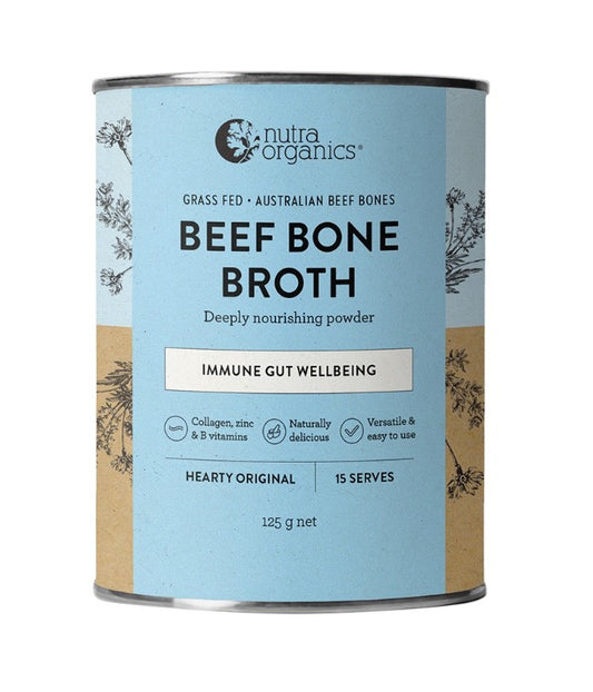 Nutra Organics Hearty Beef Bone Broth 125G