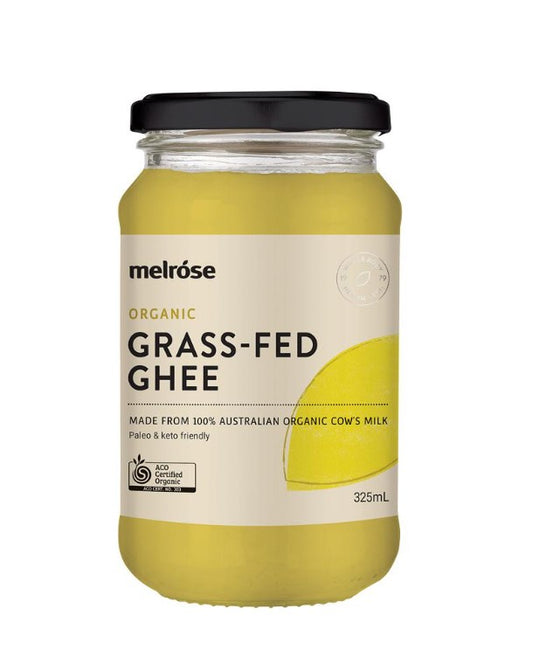 MELROSE Organic Grass Fed Ghee 325ml