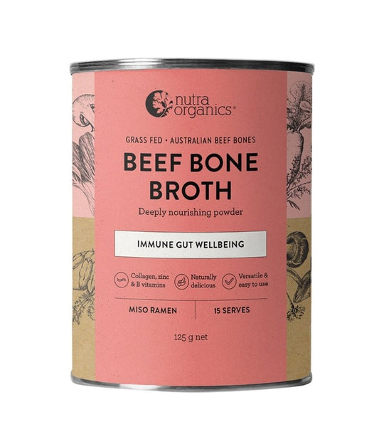 Nutra Organics Beef Bone Broth Miso Ramen 125g