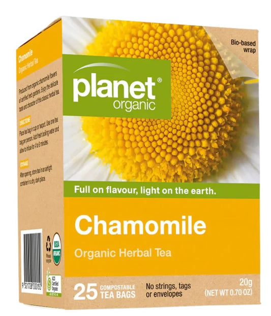 PLANET ORGANIC Chamomile tbags x 25