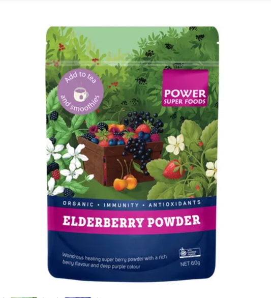 POWER SUPERFOODS Elderberry Powder 60g