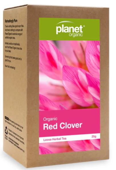 PLANET ORGANIC Red Clover Loose leaf tea 25g