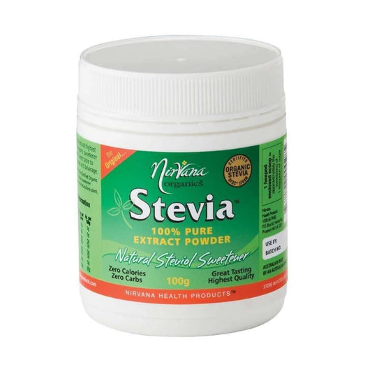 NIRVANA ORGANICS Stevia Powder 100gms