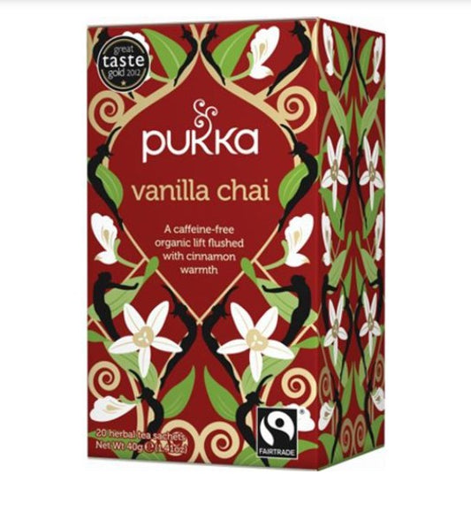 PUKKA Vanilla Chai tbags x20