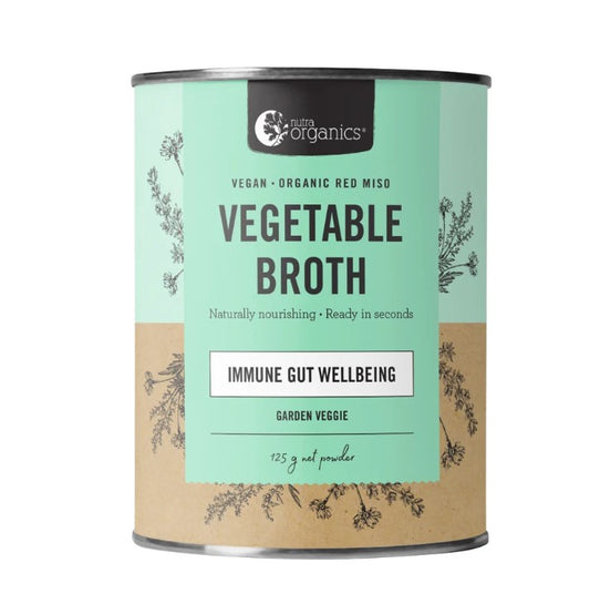 NUTRA ORGANICS Vegetable Broth Garden Herb 125g