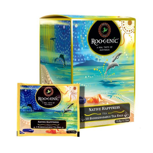 Picture of ROOGENIC Native Happiness Tea Bags 18pk