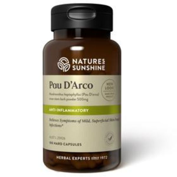 Picture of NS Pau D Arco 500mg 100c