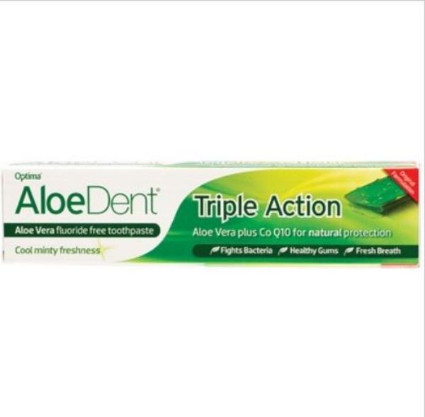 Picture of ALOE DENT Toothpaste - Fluoride Free Triple Action - 100ml