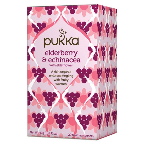 Picture of PUKKA - Elderberry & Echinacea x20