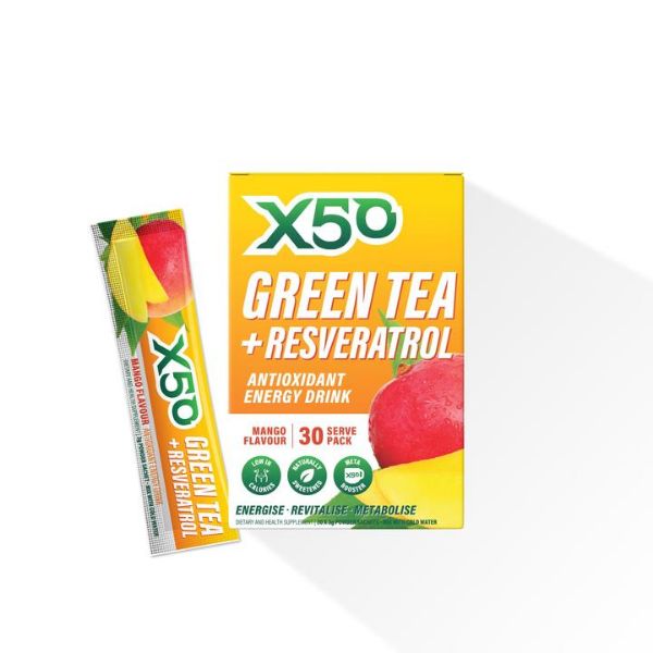 Picture of X50 Green Tea Mango x30