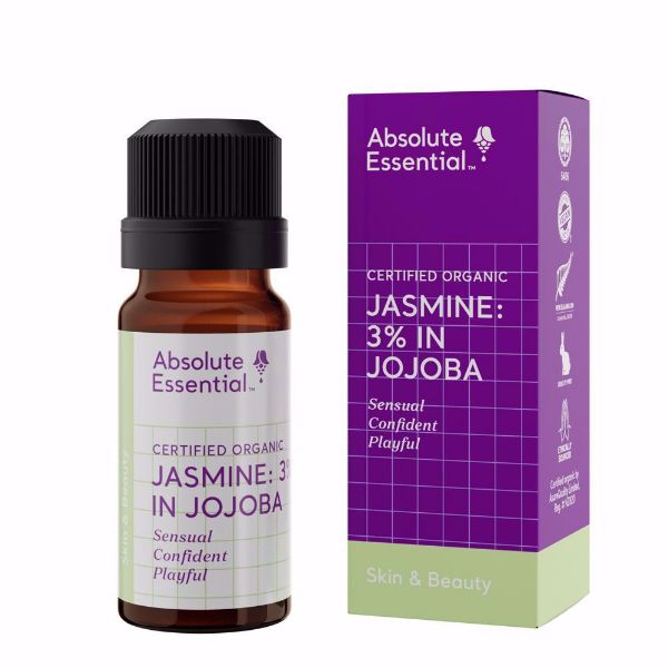 Picture of Jasmine 3 percent in Jojoba Organic Essential Oil 10ML