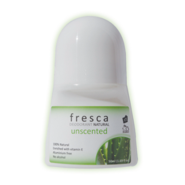 Picture of Fresca Natural Deodorant Unscented (with Vitamin E) 50ml