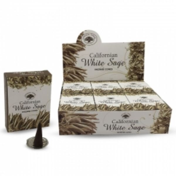 Picture of INCENSE CONES GTREE White Sage x10