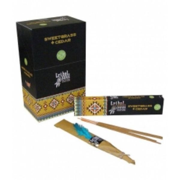 Picture of INCENSE TRIBAL Sweet Grass Cedar 15g